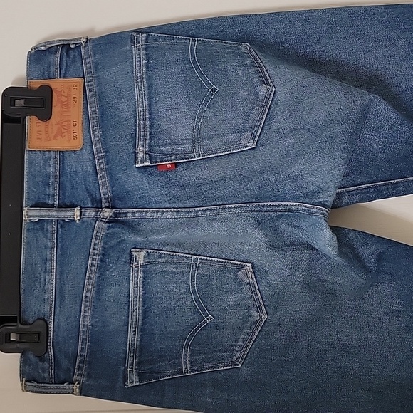 Levi's 501 CT 29X32 Button Fly Medium Wash Denim Blue Jeans Gently Used Cond - Picture 16 of 16